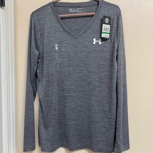 TWO (2) New With Tags Women’s Under Armour Heat Gear Shirts Size Large
